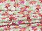 Preview: Patchworkstoff von Clothworks Kollektion Flowershop Blumen rot Faltenwurf
